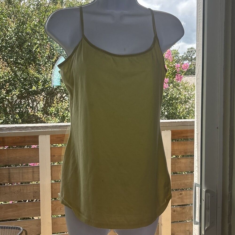 VTG Y2K XL Mix and Co Yellow Cami Tank Top